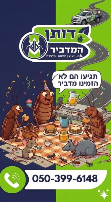 זיהוי מזיקים דותן המדביר