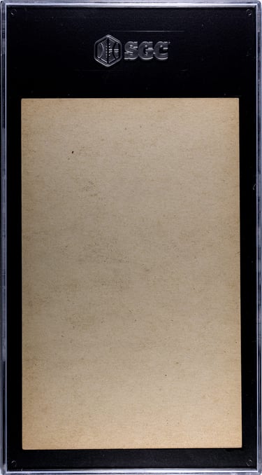 1948 Exhibits Supply Co George Mikan Card SGC 5 (back)