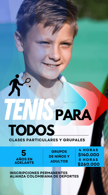 Clases de tenis niños y adultos