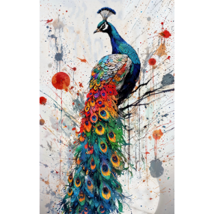 a peacock bird