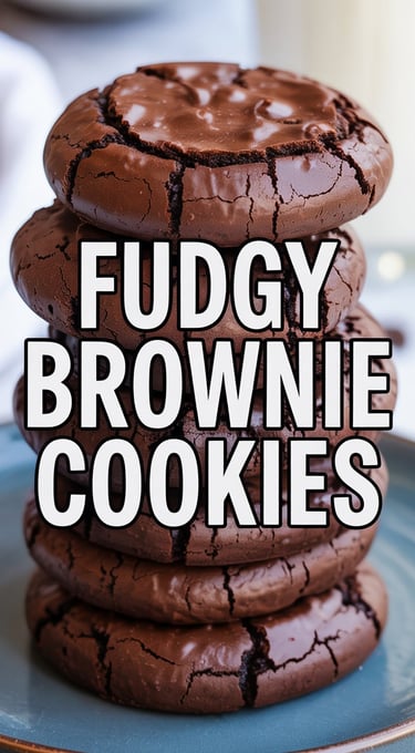 Fudgy Brownie Cookies