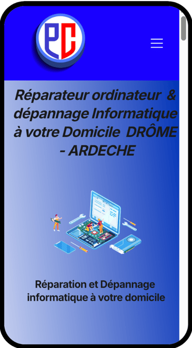 création du site internet responsive