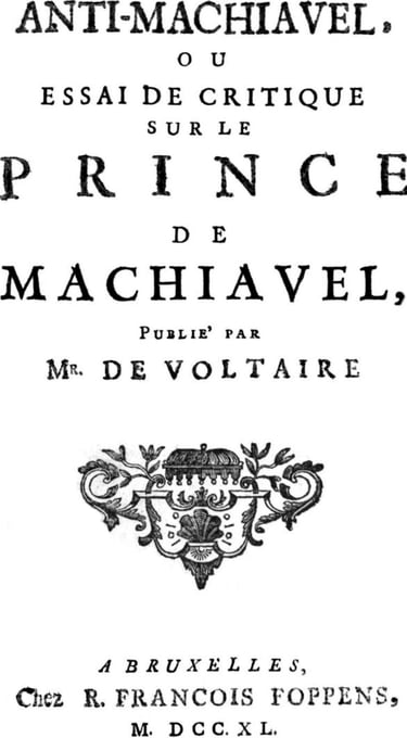 Frederick's Anti-Machiavel