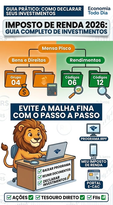 como declarar imposto de renda 2026