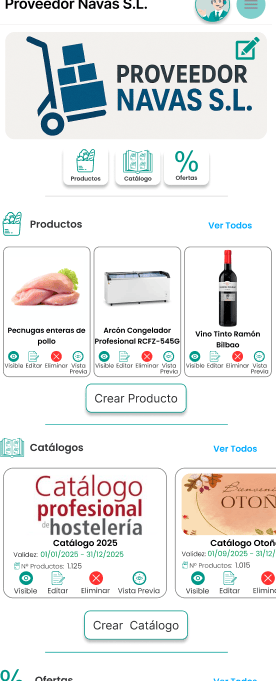 Captura de pantalla App Dighoreca