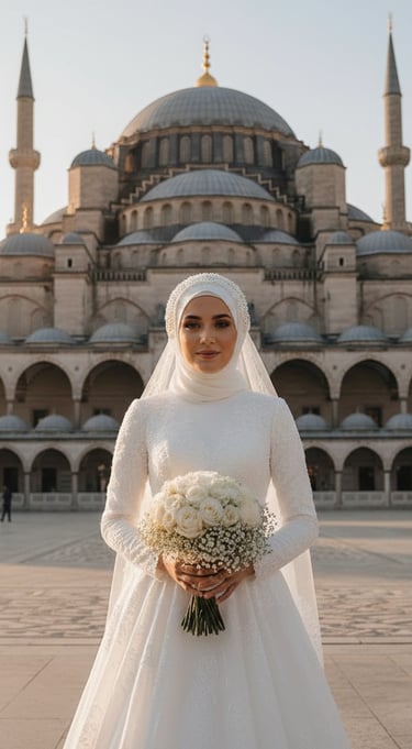 Fatih Berhem Gelinlik, İstanbul Fatih'te hayallerinizdeki gelinliği sunar.