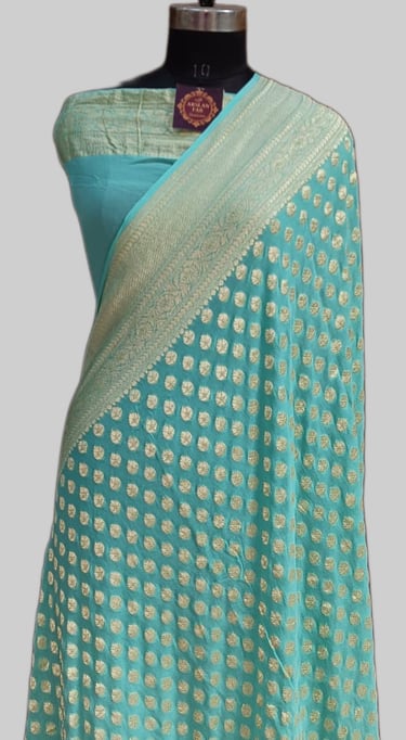 Banarasi handwoven Pure katan