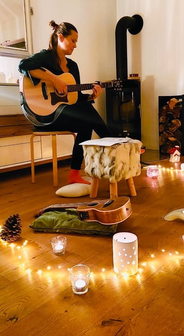 Wohnzimmerkonzerte Peggy Rathke Gesang Gitarre Ukulele