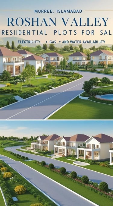 a couple of houses with a view of the mountains
