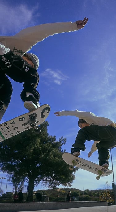 Fashion shoot for Crisspy.co skate brand created by BrandNests creative marketing agency.