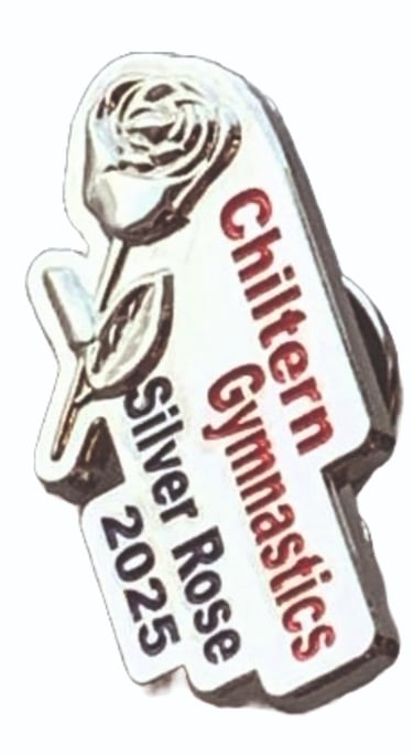 Chiltern Rose Pin Badge 2025