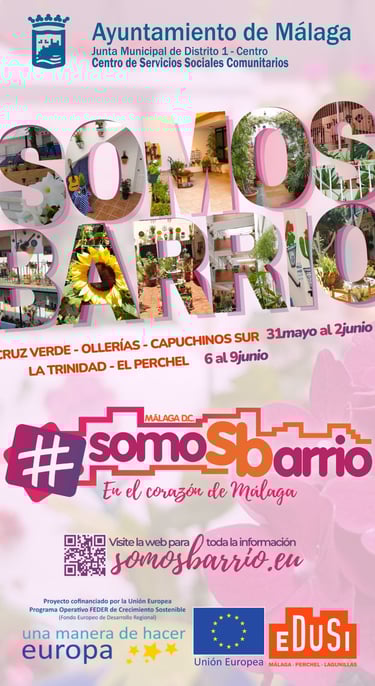 Flyer Delantero #SomosBarrio 2023