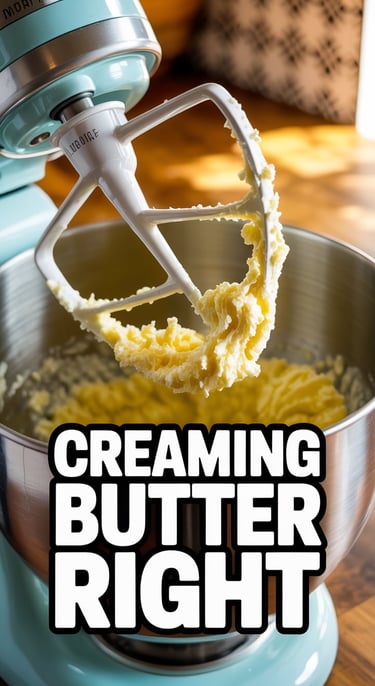 Creaming Butter Right