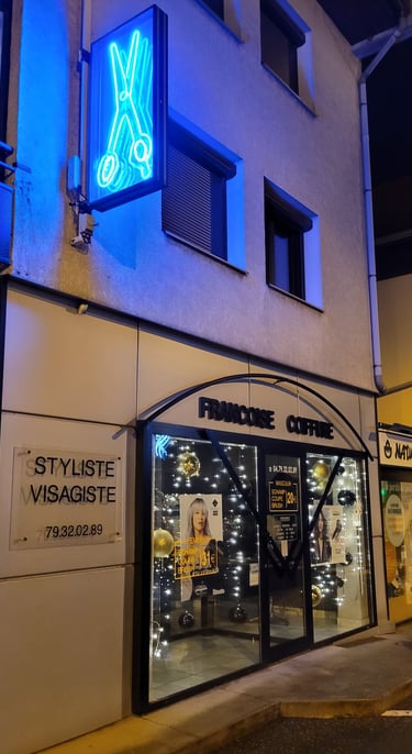 FACADE SALON COIFFURE FRANÇOISE COIFFURE