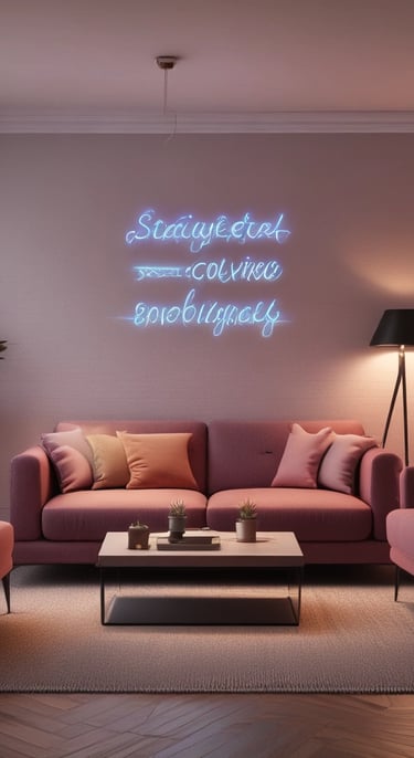 Bright living room with modern inventory