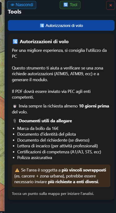 tool-autorizzazione