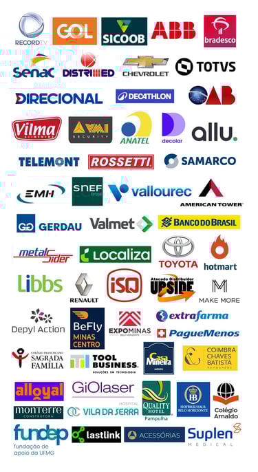 Algumas Empresas que confiam em Jaque Quick Massagem