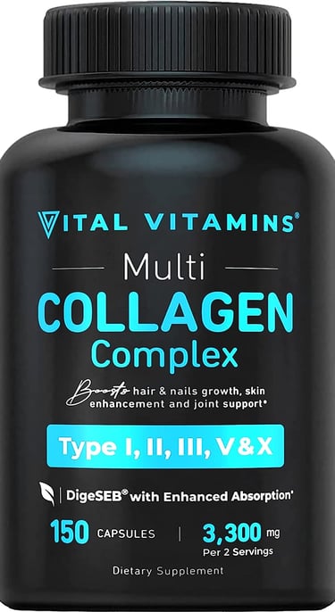 Multi Collagen Complex Vital Vitamins