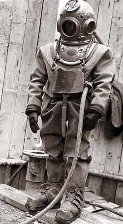greek diver suit