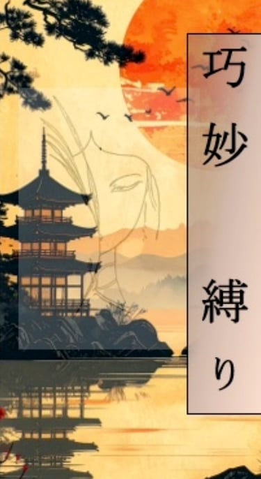 Pergamino japonés de Shibari Exquisto de Óscar Ocaña Parrón, con kanjis