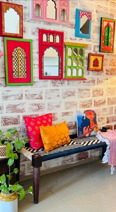 Artisanal up-cycle home decor