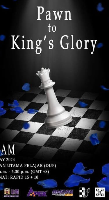 USM 30th Chess Open Tournament 2024. Penang Chess Tournaments. Catur Malaysia