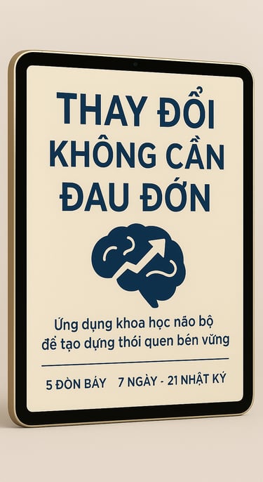 Hướng dẫn khoa học giúp bạn thay đổi thói quen mà không tự làm tổn thương chính mình