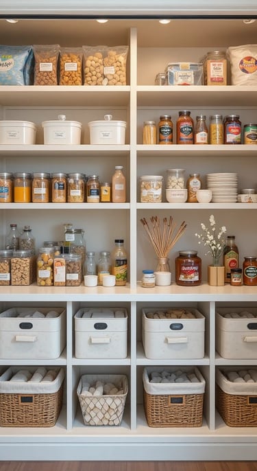 Small Plastic Storage Bins with Bamboo Lids