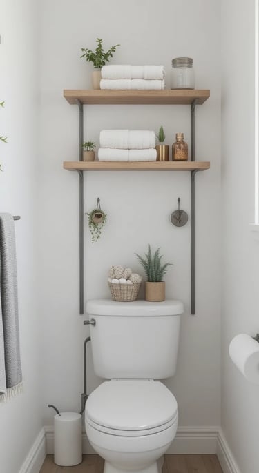 Bathroom Floating Shelves for Wall