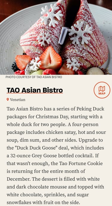 a plate of food with a picture of a tasty looking dessert