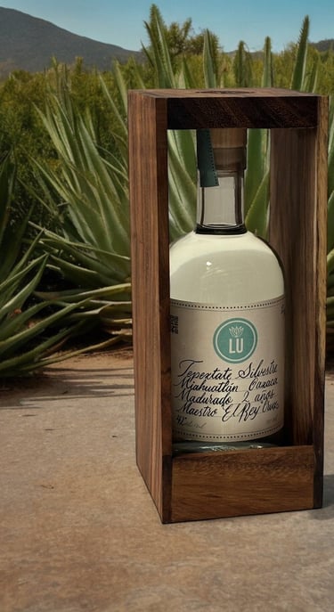 Botella Mezcal Coyote de Lu Mezcal