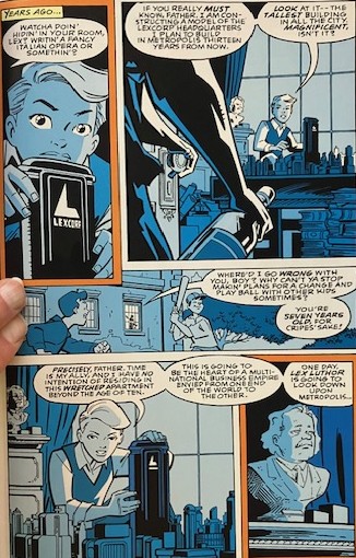 Superman Adventures - Young Luthor Dreaming to be Super
