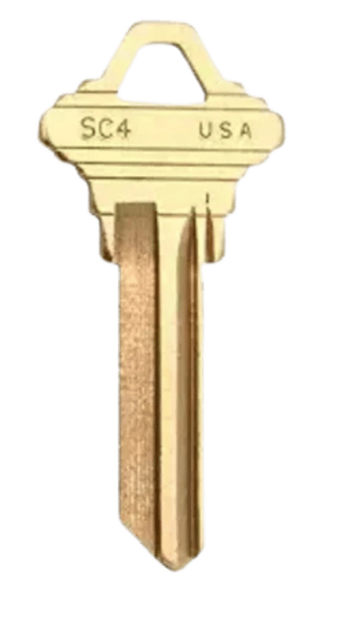 SpareFob Toronto key cutting shop counter with precision cutting machine