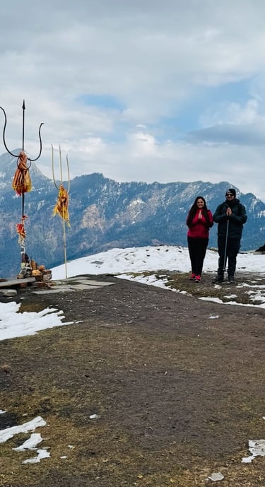 Outside Temple