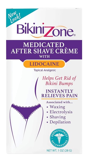 bikini zone feminine shave creme