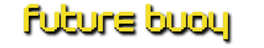 Future Buoy Website Text logo in a Pixelated Font 