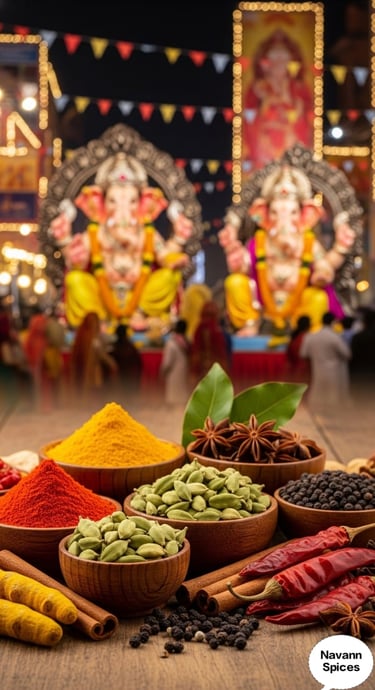 Spices on the occasion of Ganesh Chathurthi