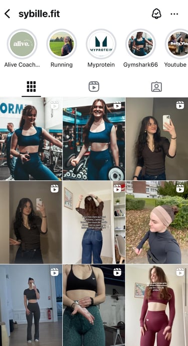sybillefit coach sportif instagram