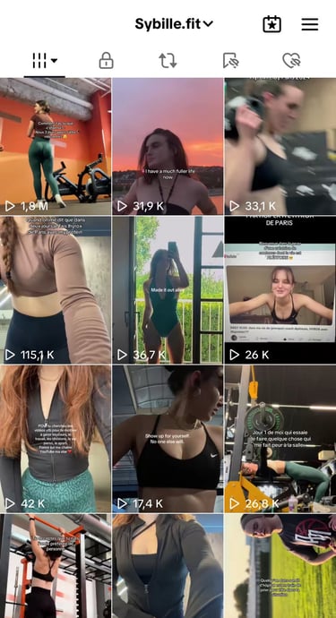 sybillefit tiktok coach sportif