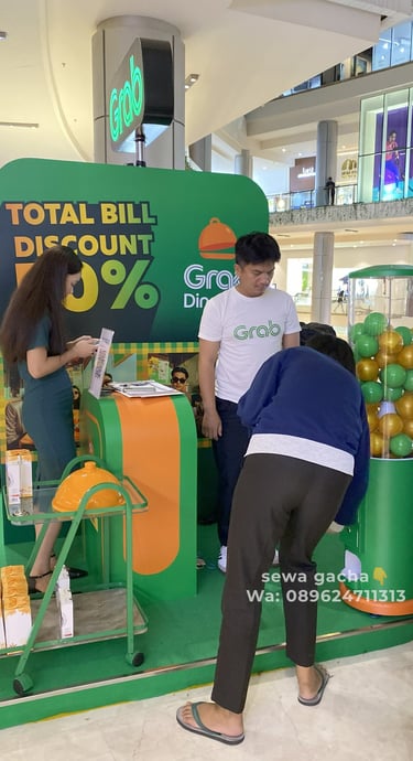 sewa mesin gachapon jumbo square jakarta