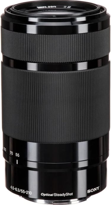 a sony SEL55210 lens for the sony e - mount