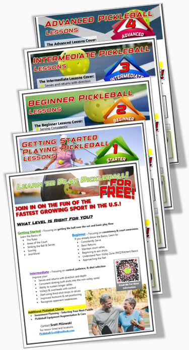 Pickleball Lessons templates