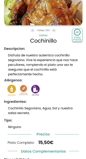 Captura de pantalla App Dighoreca