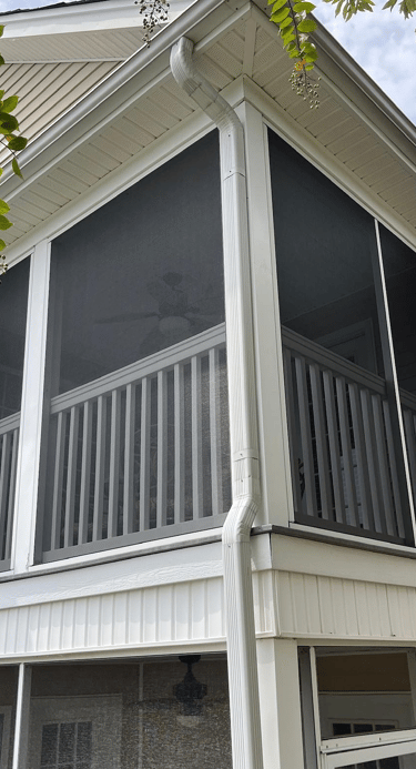 Super screen porch in Charleston, SC