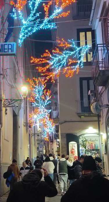 Luci d'Artista Salerno via Mercanti