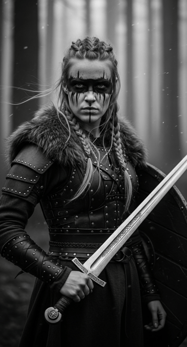 Fierce Shield maiden