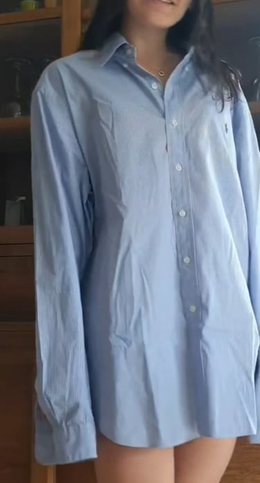 chemise avant transformation dans l'atelier Lillois