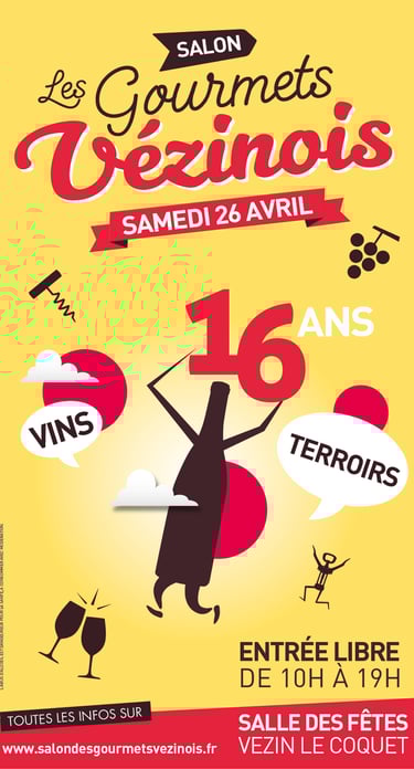 Closerie de Chanteloup salon les gourmets en vézinois à venin le coquet samedi 26 avril 2025