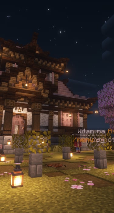 Japoński dom Minecraft
