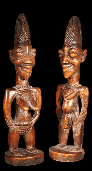 master of the archaic smile ibeji smiling faces ibedji yoruba gert stoll